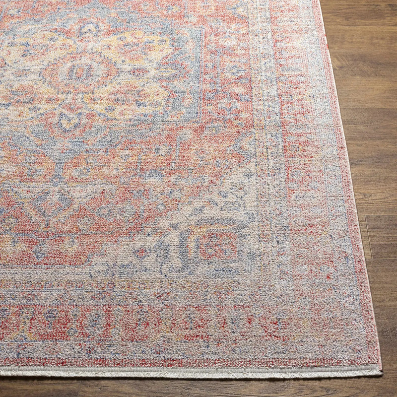 Tusa Red Area Rug - Clearance by Boutique Rugs