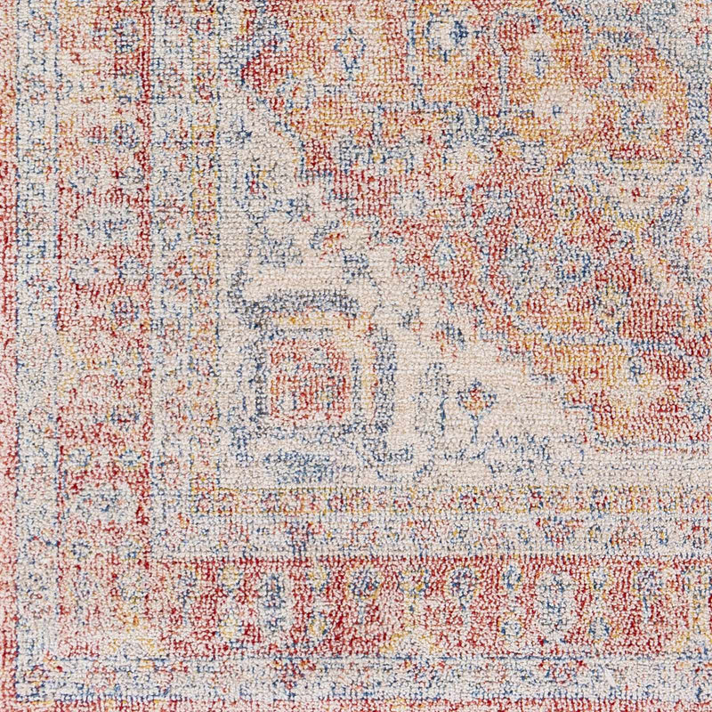 Tusa Red Area Rug - Clearance by Boutique Rugs