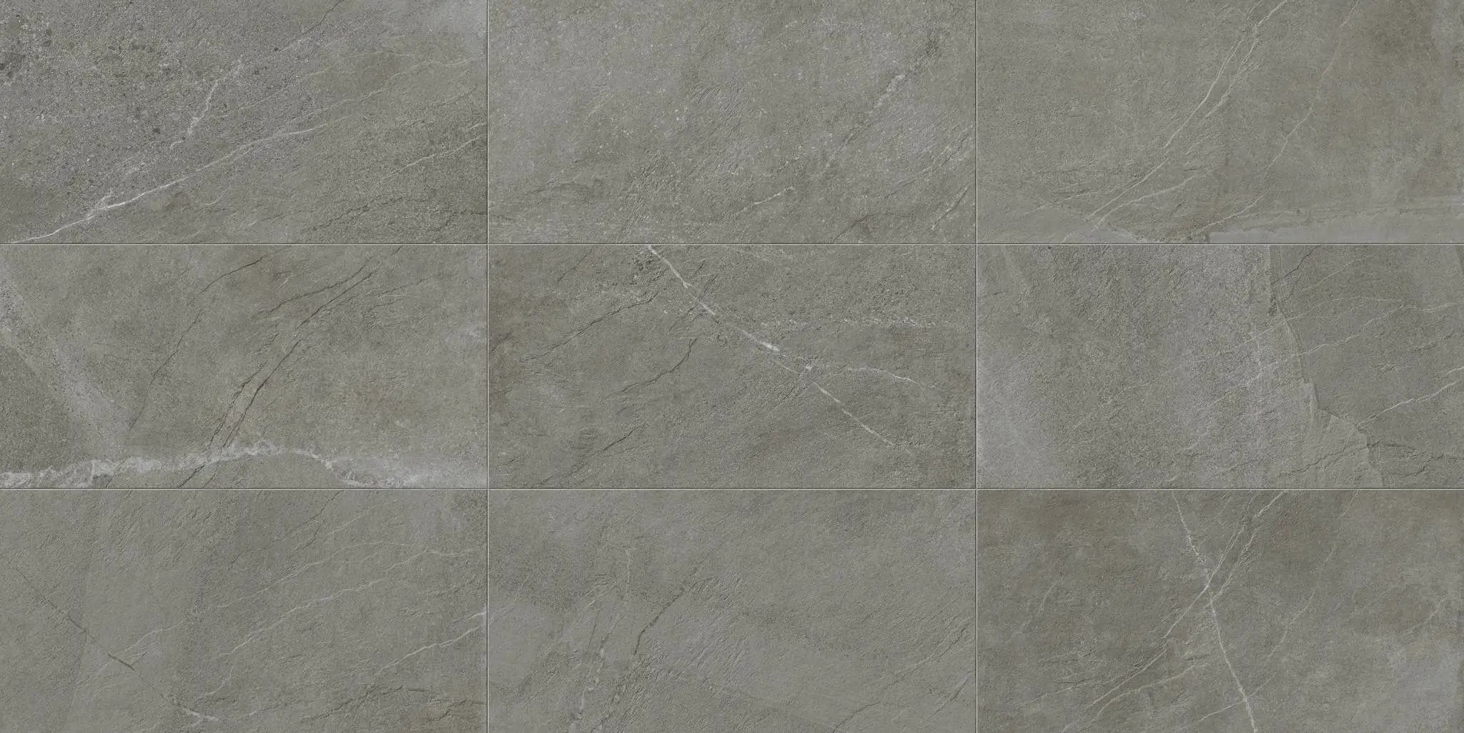 Journey Contemporary Dark Bullnose Stone Look Porcelain Moldings 3x24 by landmarkceramics