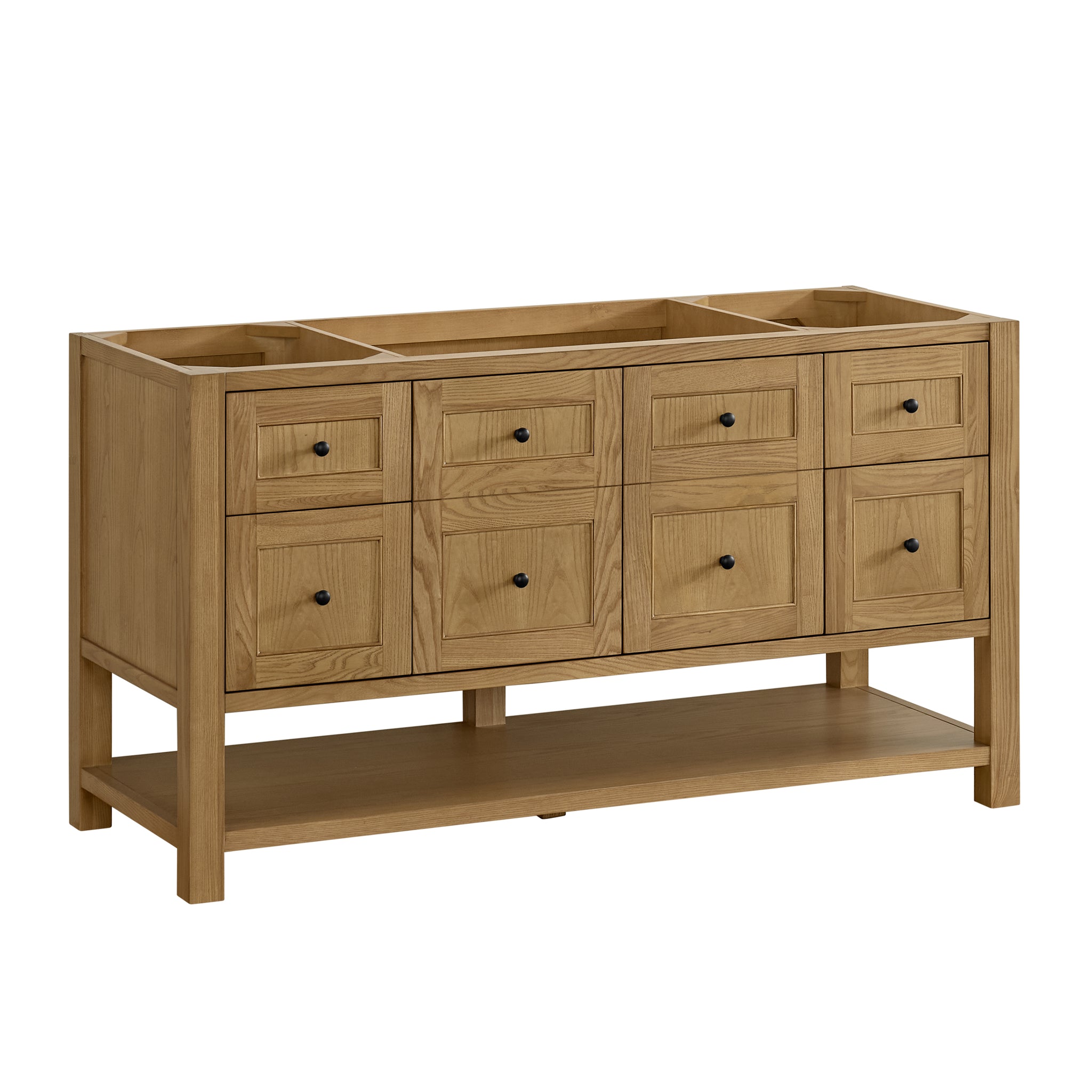 James Martin Breckenridge 60" Single Bathroom Vanity, Light Natural Oak, view 18