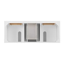 James Martin Lorelai 60" Double Bathroom Vanity, Bright White, view 20