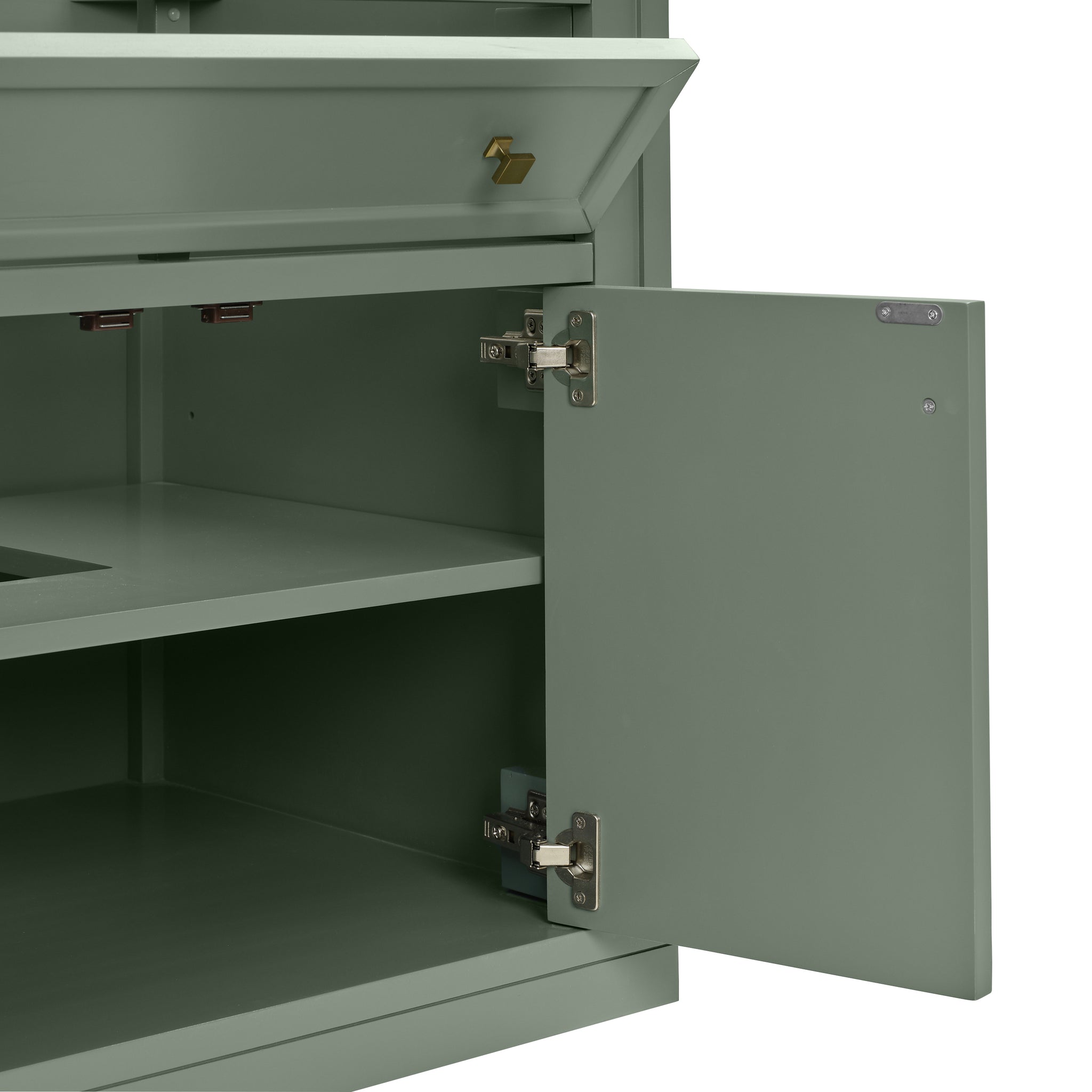 James Martin Chicago 30" Single Bathroom Vanity, Smokey Celadon, view 19