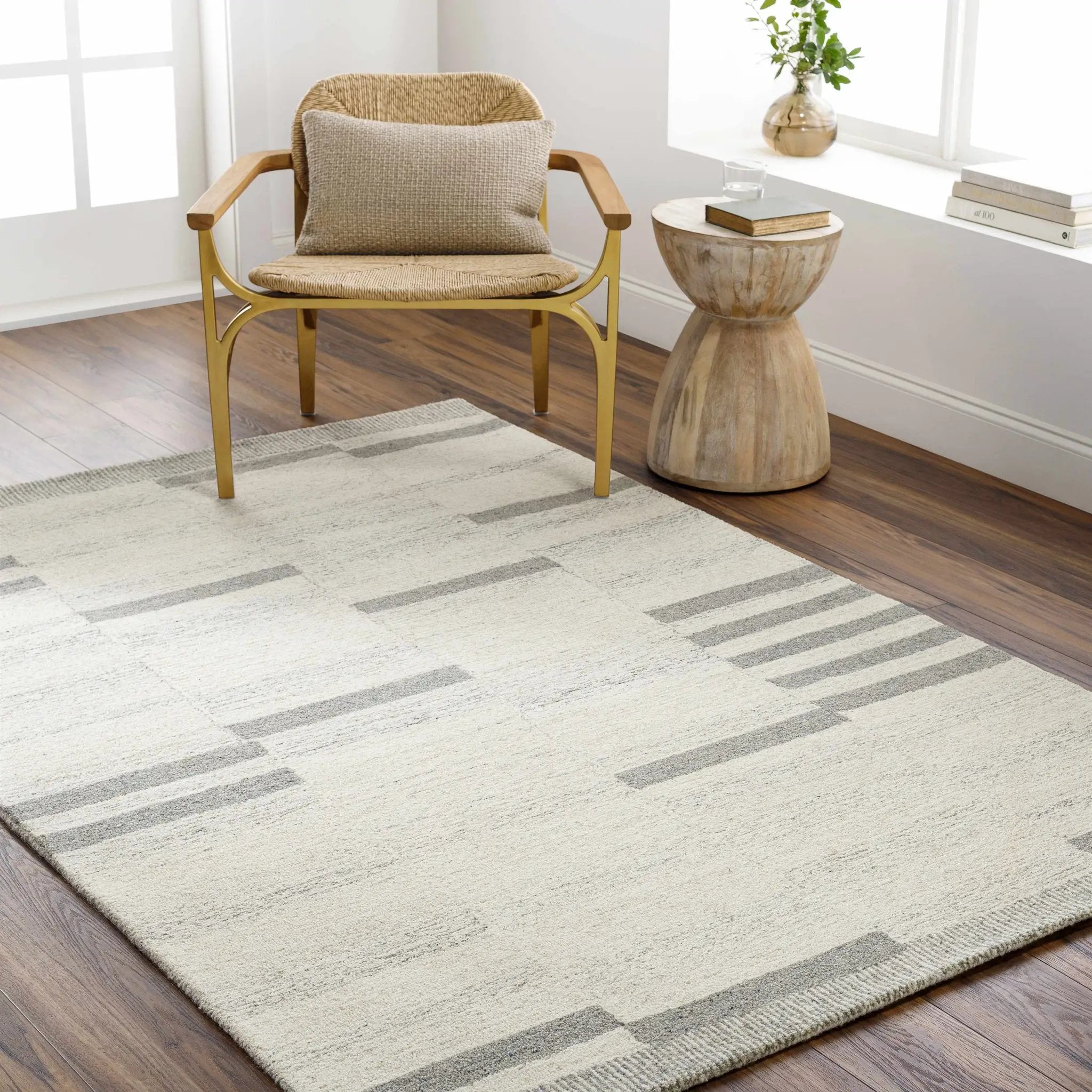 Jeri Modern Wool Rug by Boutique Rugs