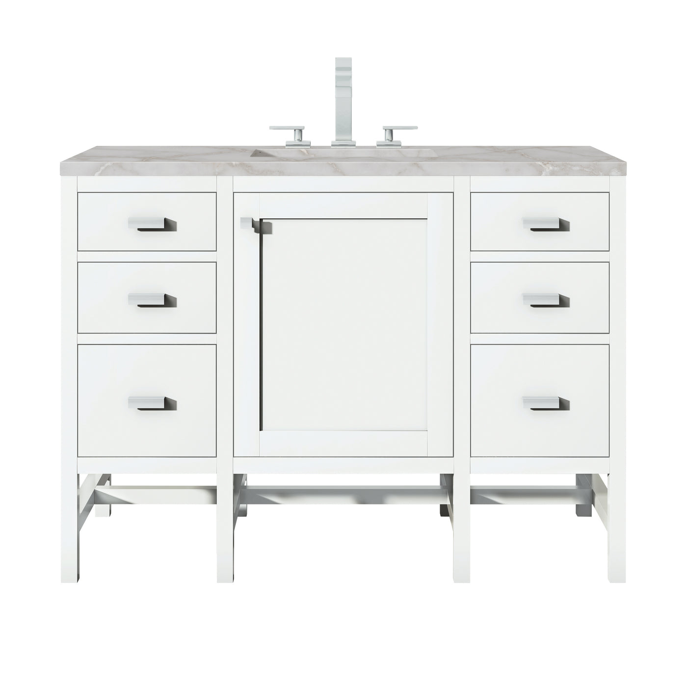 James Martin Addison 48" Single Bathroom Vanity, Glossy White, view 31