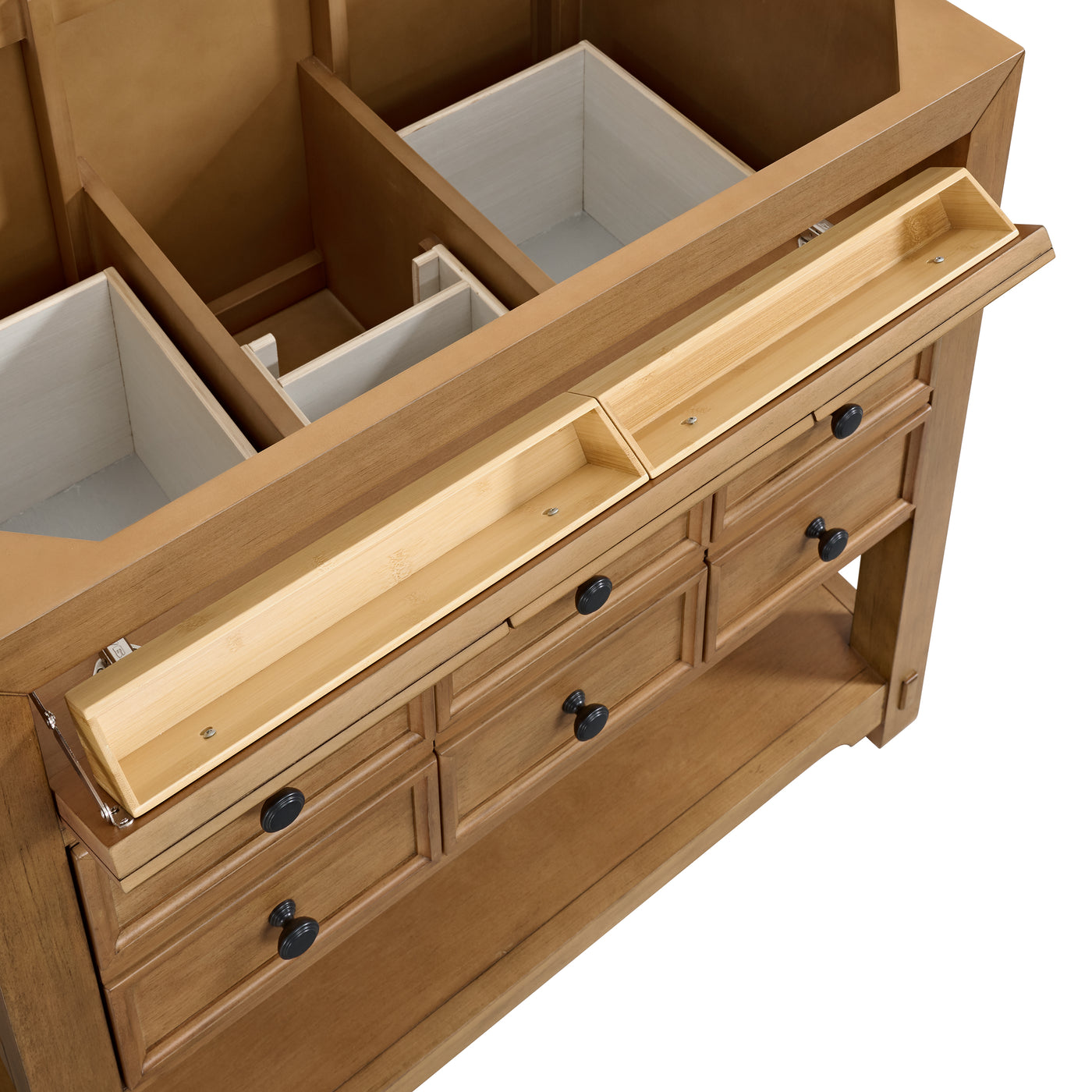 James Martin Malibu 36" Single Bathroom Vanity, Amber Birch, view 20
