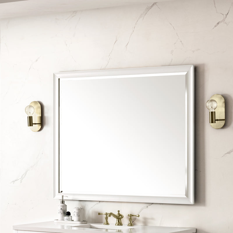 James Martin Glenbrooke 48" Mirror, Bright White, view 4