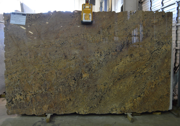 Juparana Bordeaux Polished Granite Slab Random