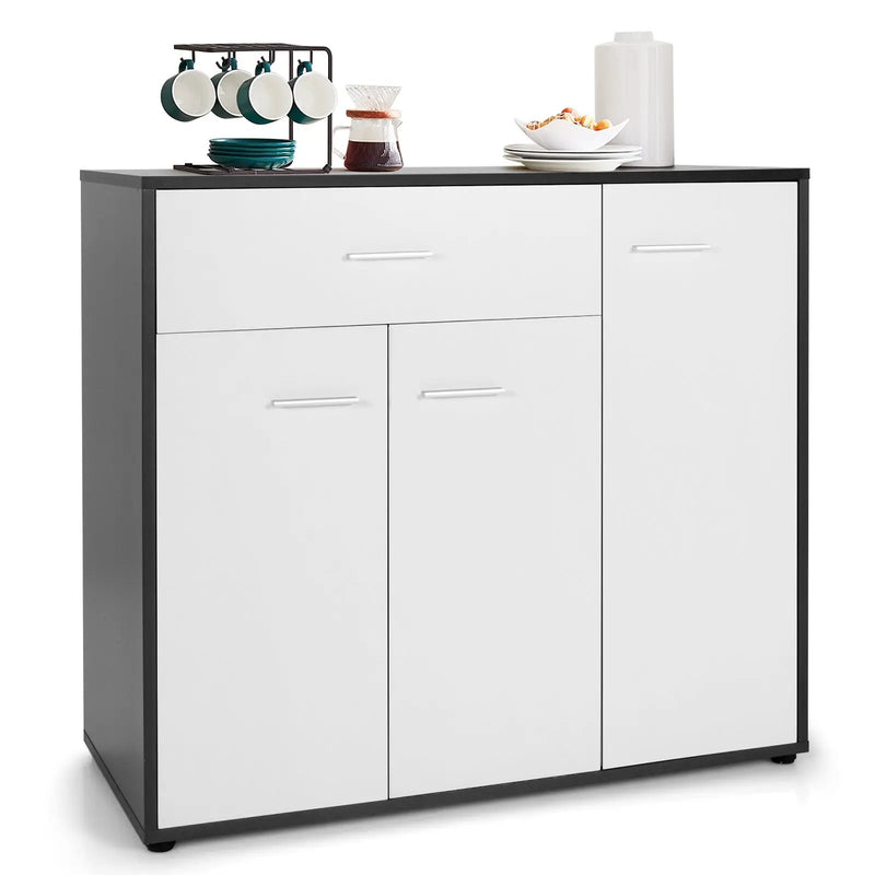 Buffet Sideboard Storage Cabinet with Spacious Table Top by DirectDeals