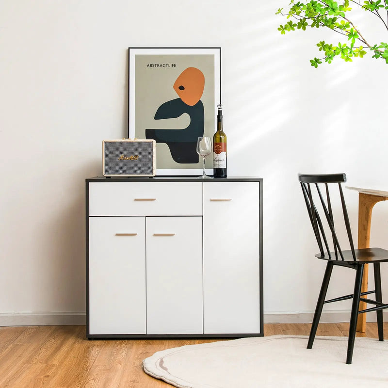 Buffet Sideboard Storage Cabinet with Spacious Table Top by DirectDeals
