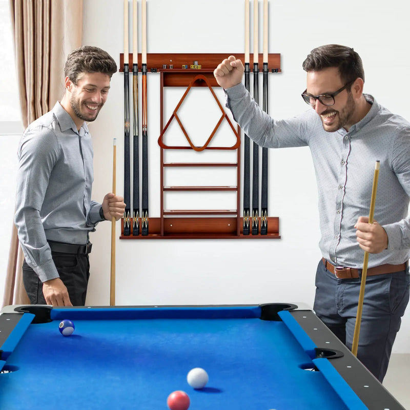 Wall-mounted Billiards Pool Cue Rack Only by DirectDeals