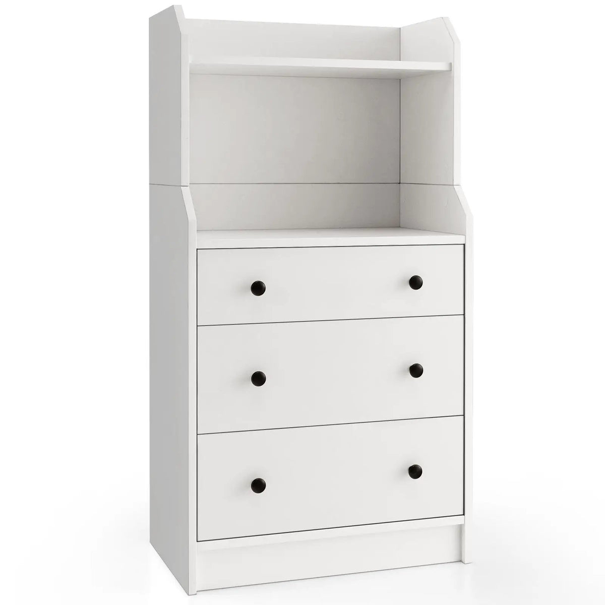Storage Dresser with Anti-Toppling Device, 44" Tall