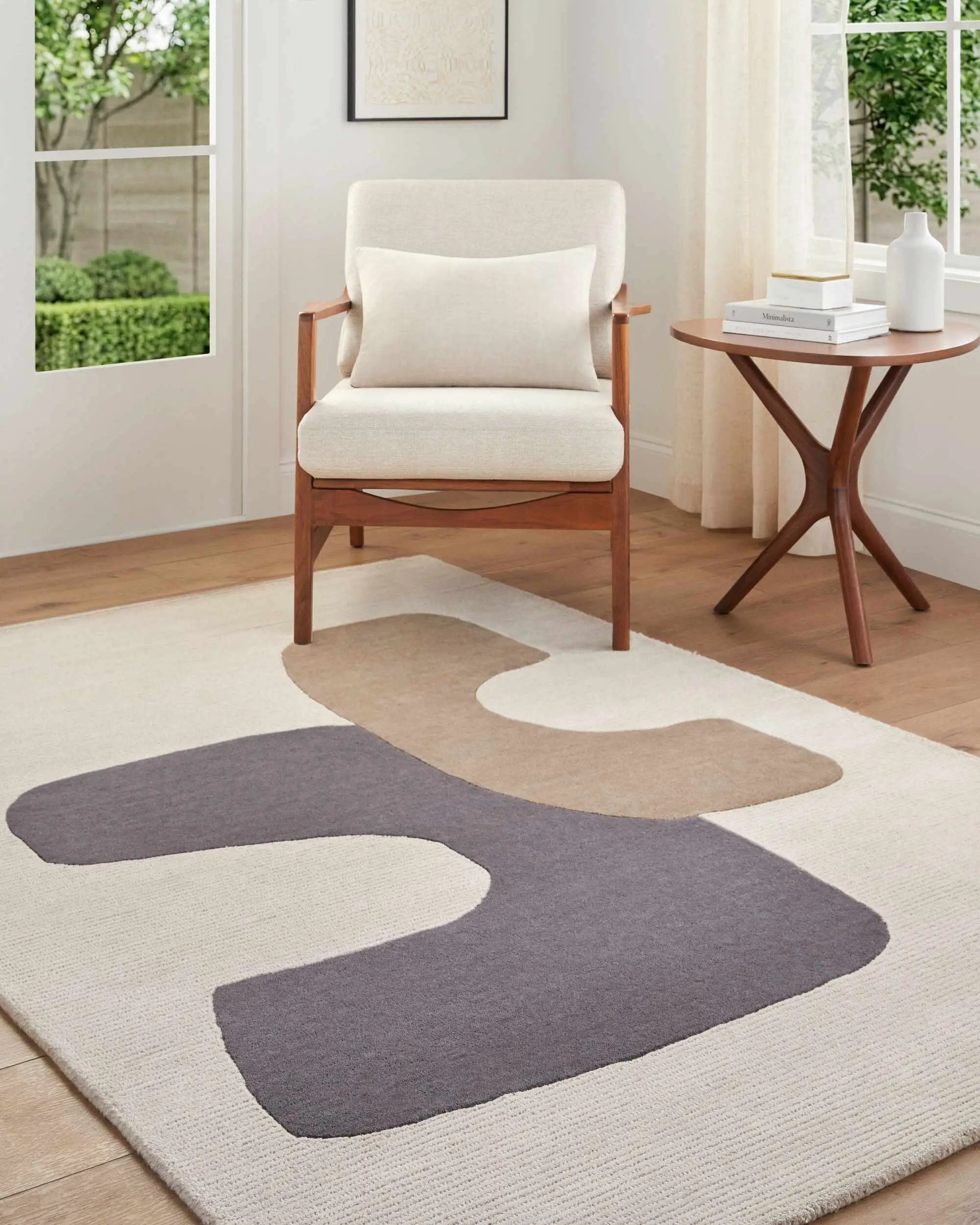 Terah Ivory Area Rug by Boutique Rugs