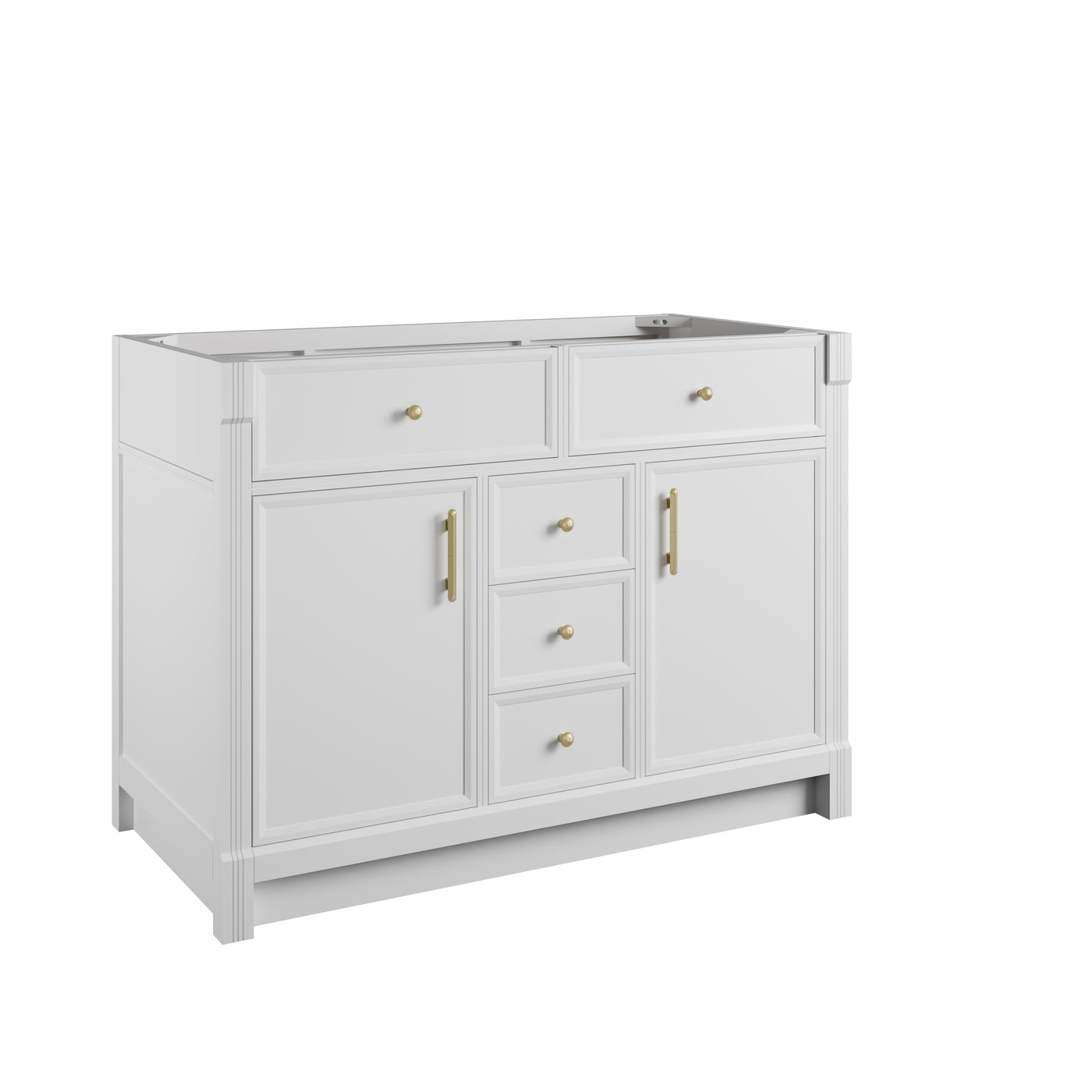 James Martin Bellshire 48" Single Bathroom Vanity, Bright White, view 20