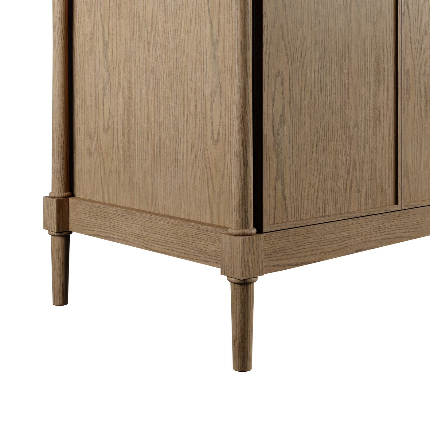 James Martin Kinnsden 72" Double Bathroom Vanity, Weathered Oak, view 23