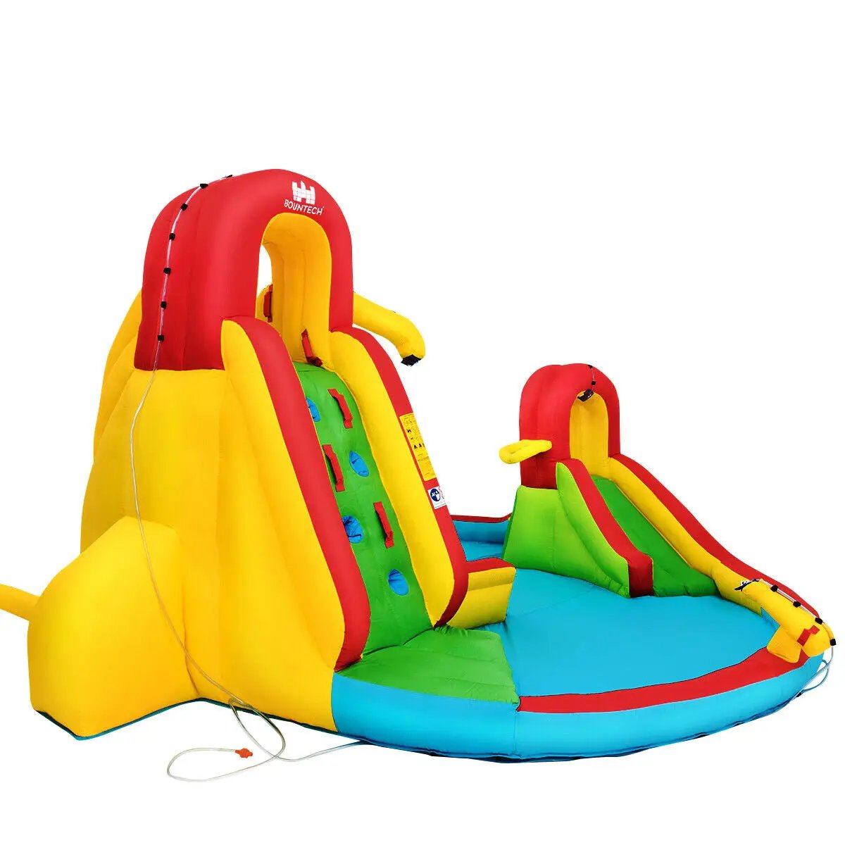 Kids Gift Inflatable Water Slide Bounce Park with 480 W Blower by DirectDeals