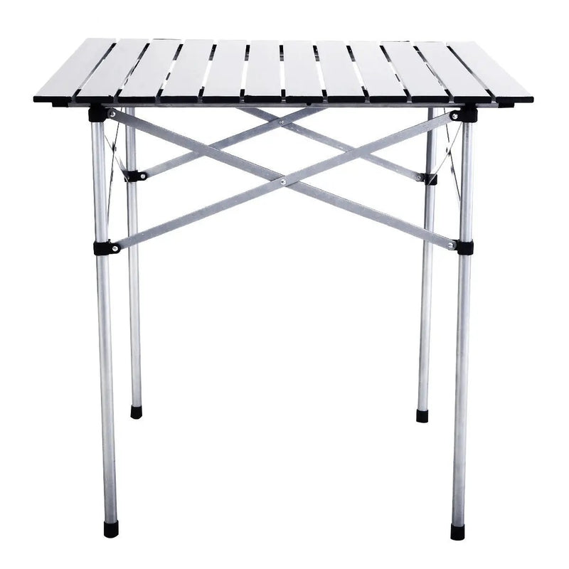Roll Up Portable folding Camping Aluminum Picnic Table by DirectDeals