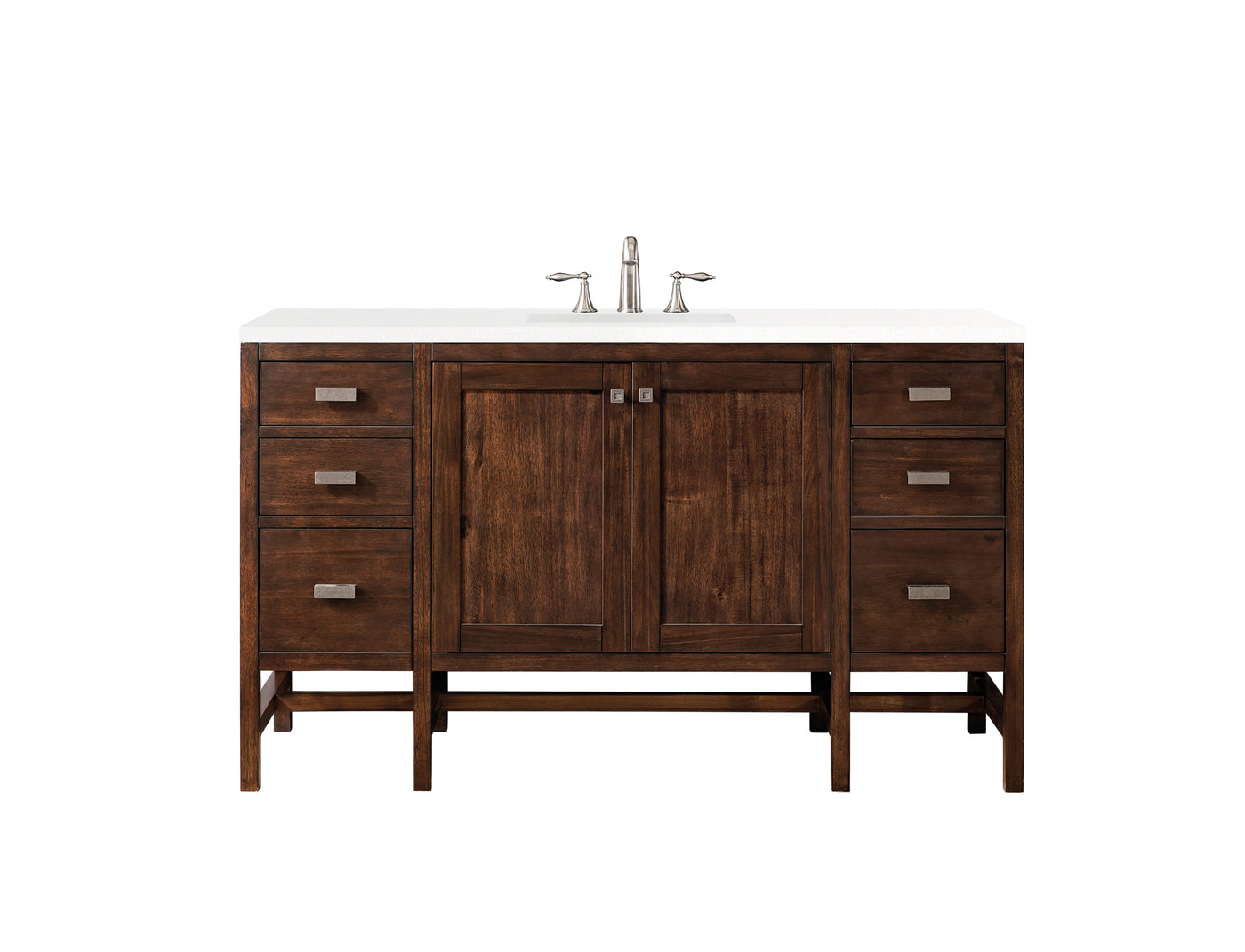 James Martin Addison 60" Single Bathroom Vanity, Mid-Century Acacia, view 27