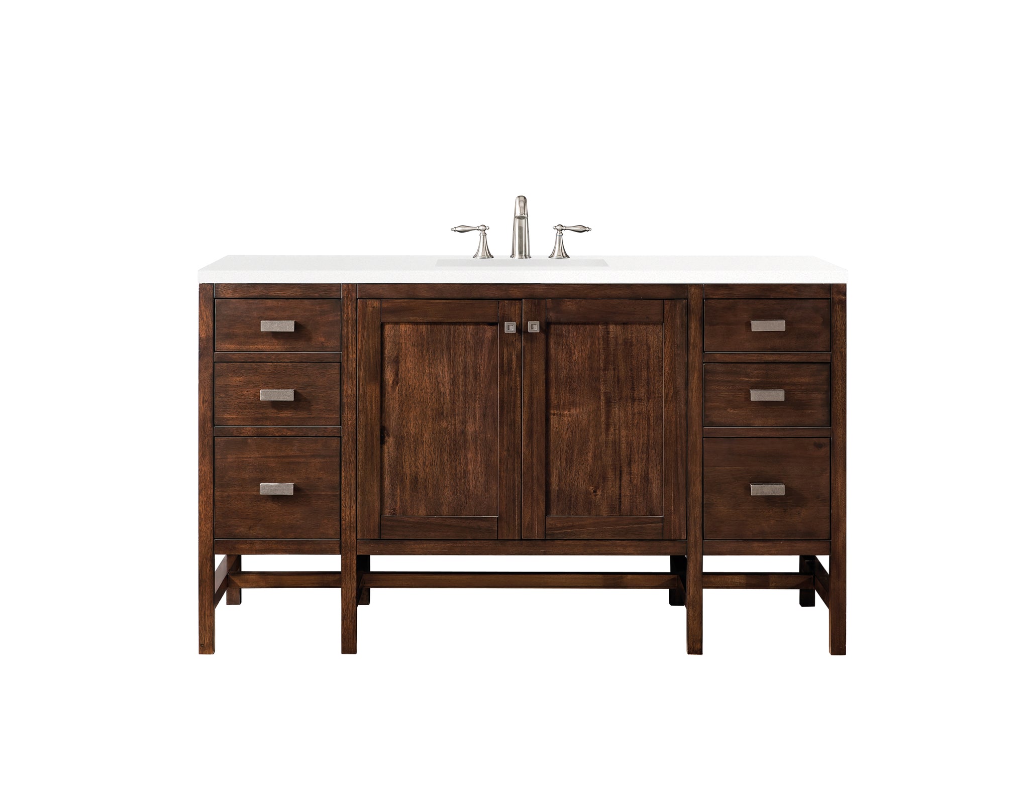 James Martin Addison 60" Single Bathroom Vanity, Mid-Century Acacia, view 27