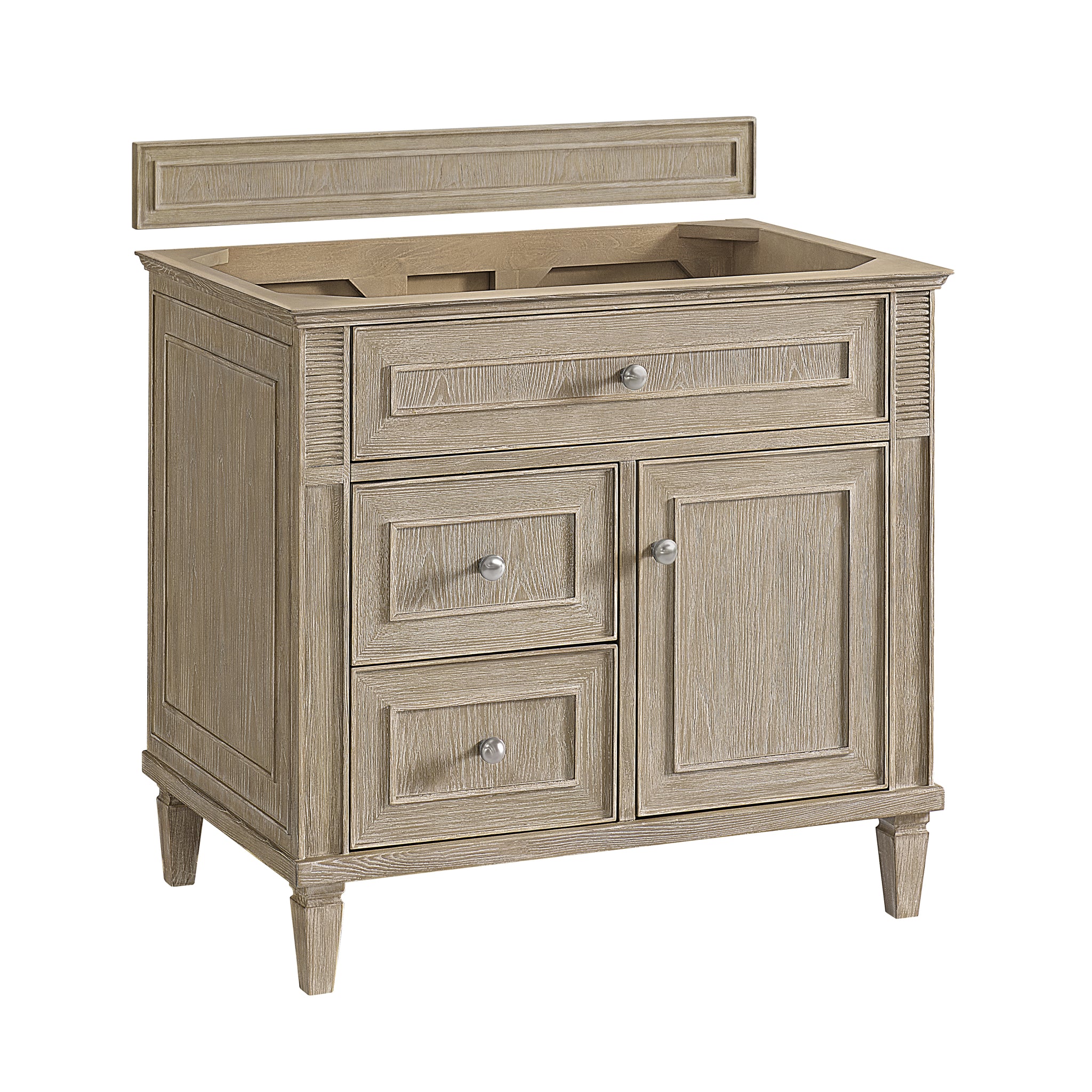 James Martin Lorelai 36" Single Bathroom Vanity, Whitewashed Oak, view 24