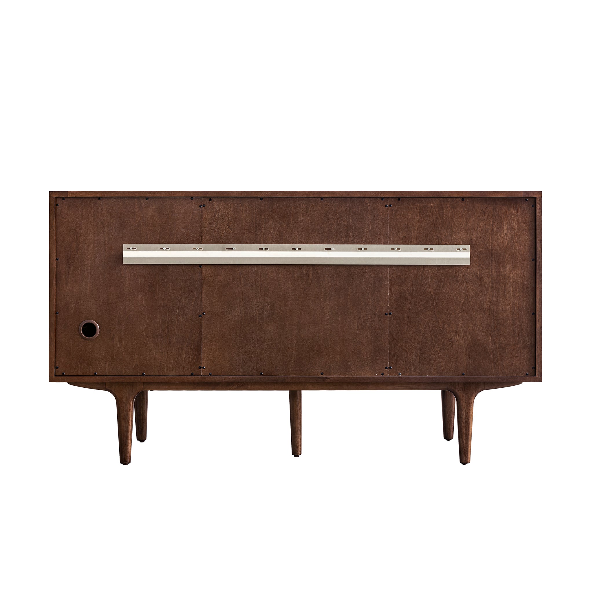 James Martin Amberly 60" Dual Mount Double Bathroom Vanity, Mid-Century Walnut, view 24