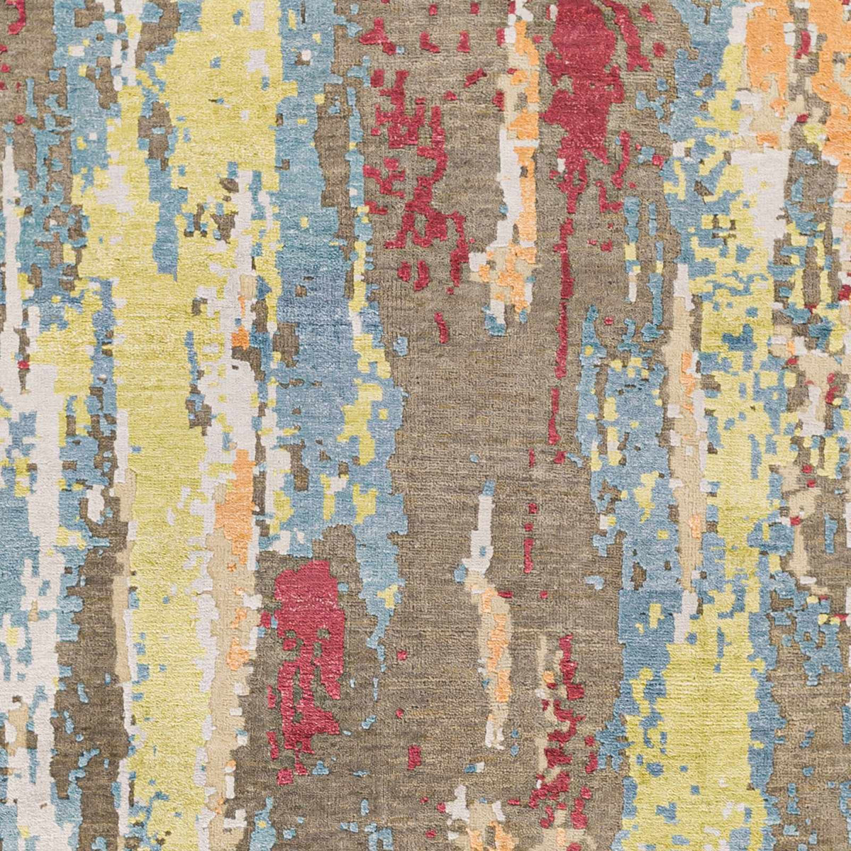 Kabugao Handmade Premium Wool Rug - Clearance, sample swatch