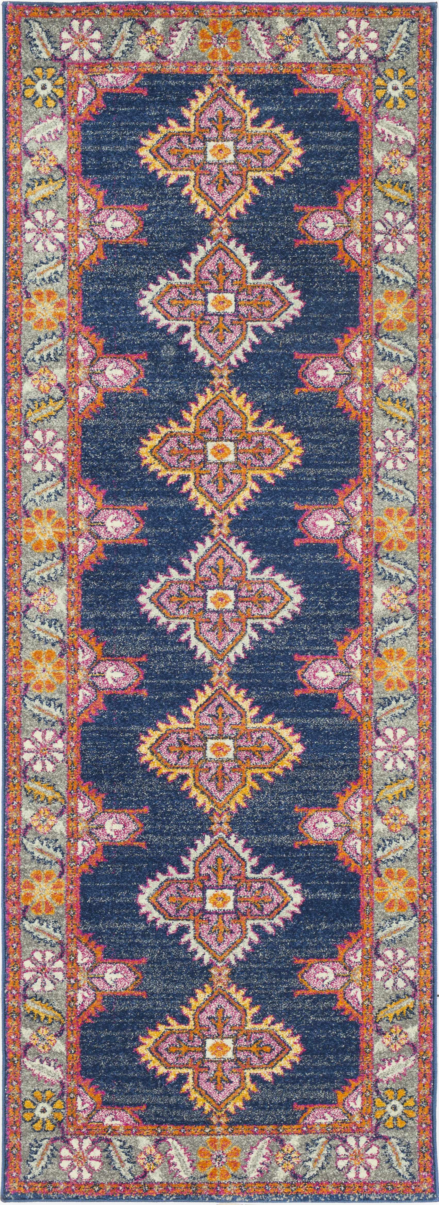 Kaitlyn Navy Area Rug by Boutique Rugs