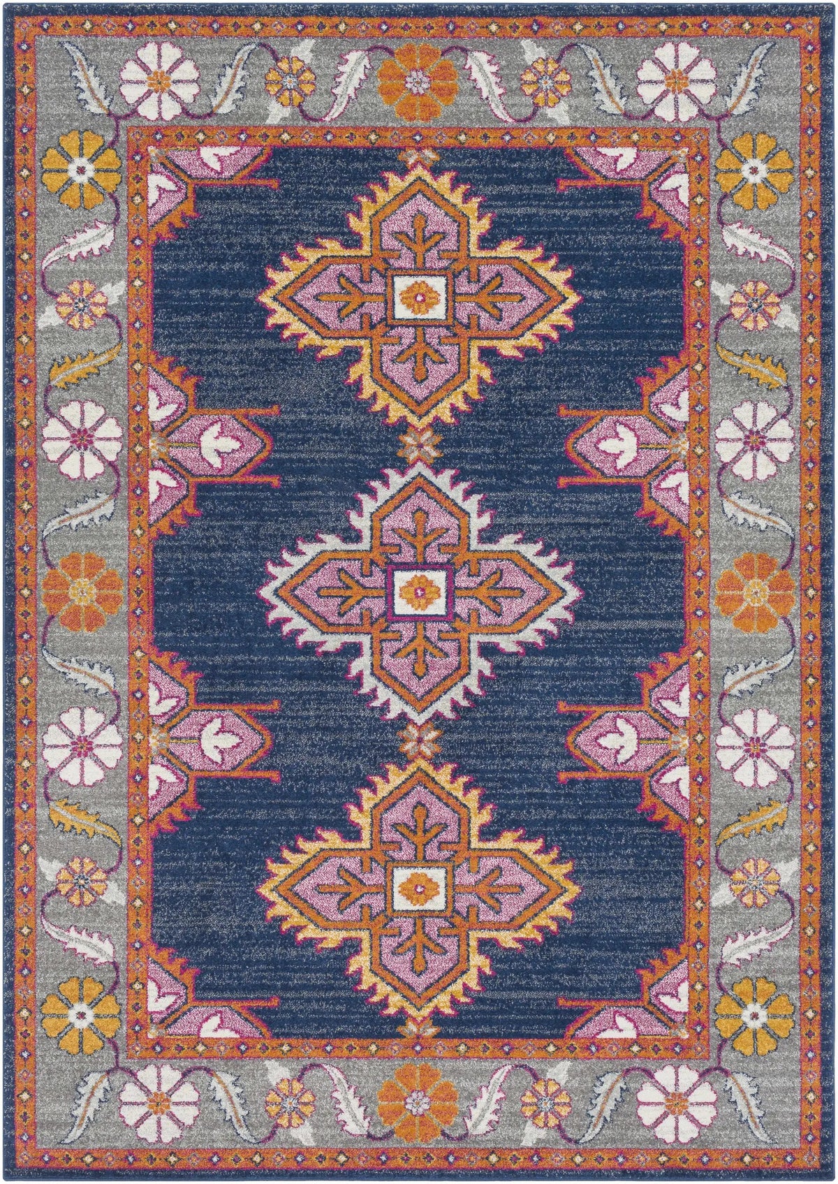 Kaitlyn Navy Area Rug