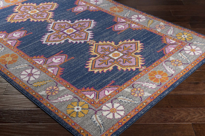Kaitlyn Navy Area Rug by Boutique Rugs