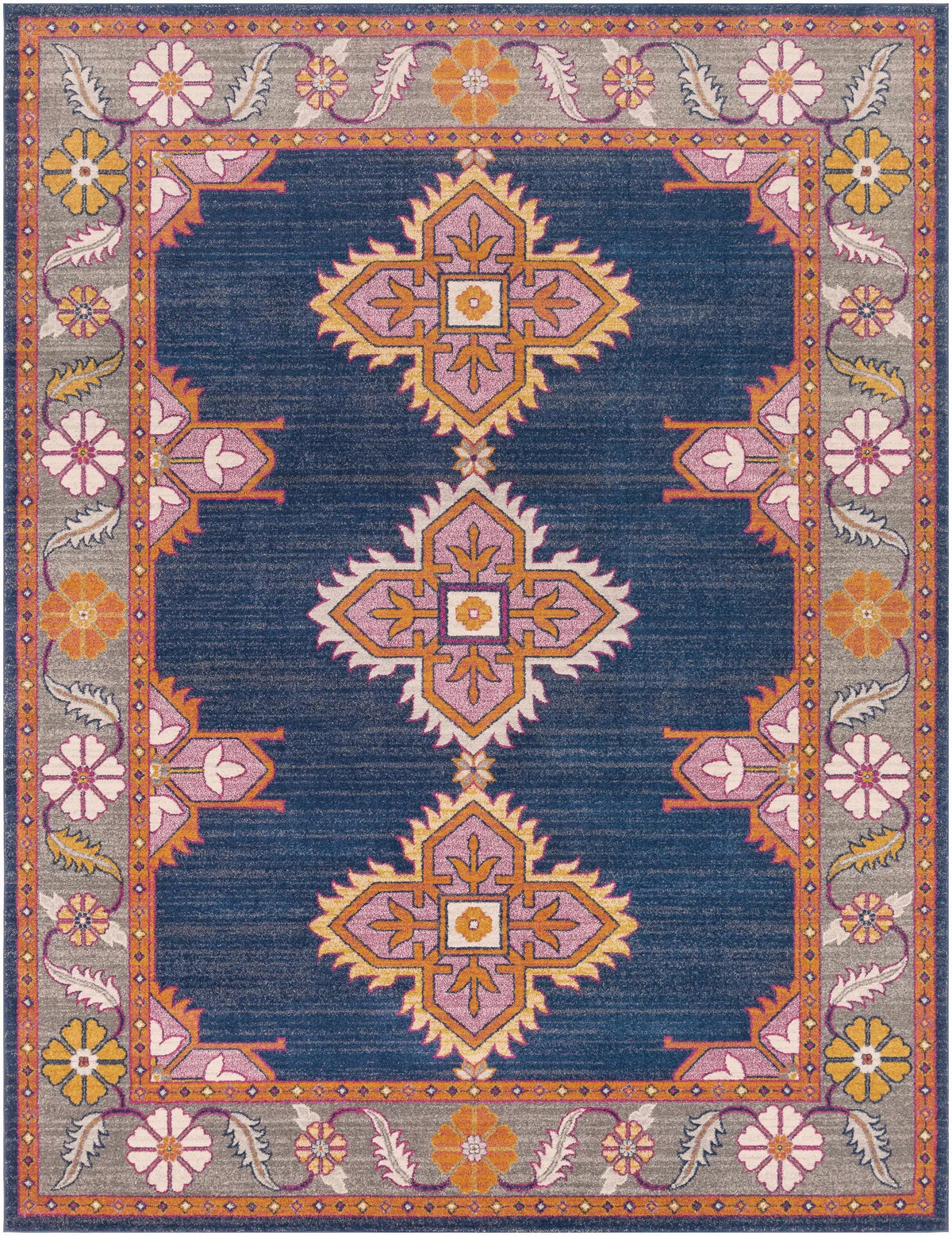 Kaitlyn Navy Area Rug, photo 11 of 19