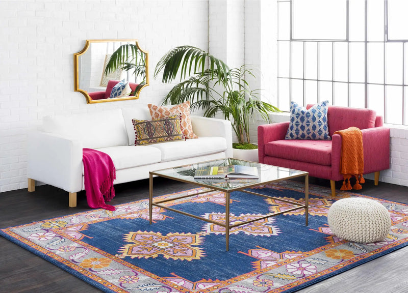 Kaitlyn Navy Area Rug by Boutique Rugs