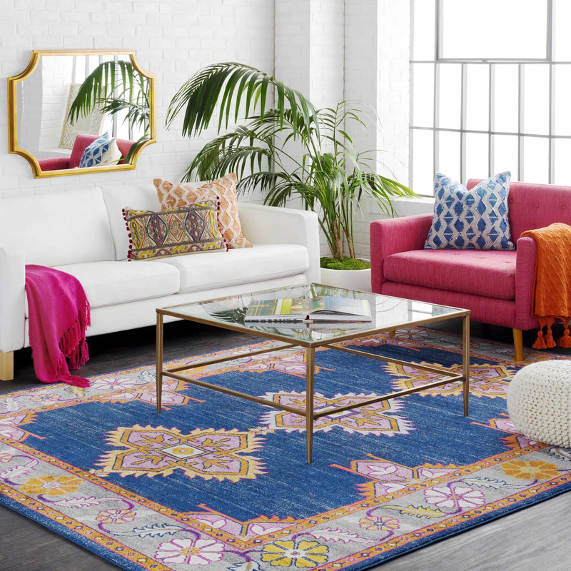 Kaitlyn Navy Area Rug by Boutique Rugs