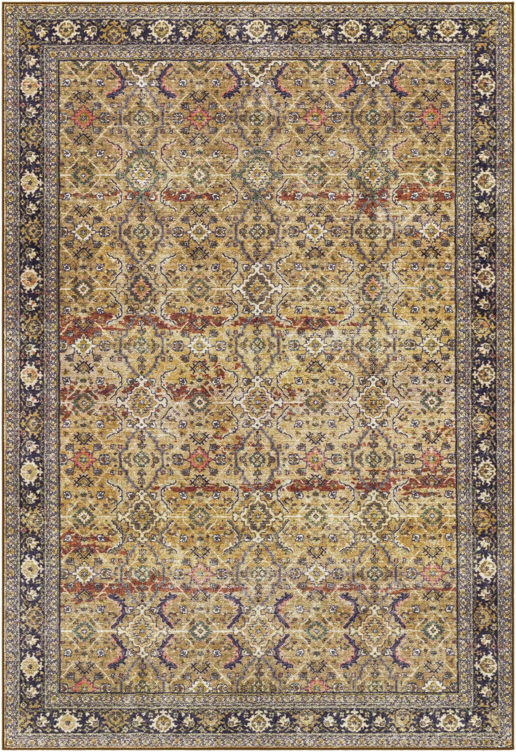 Kalbugan Washable Area Rug - Clearance by Boutique Rugs