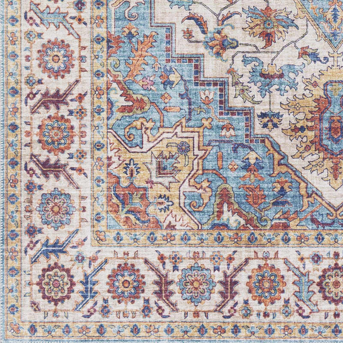Kapaa Traditional Area Rug, sample swatch