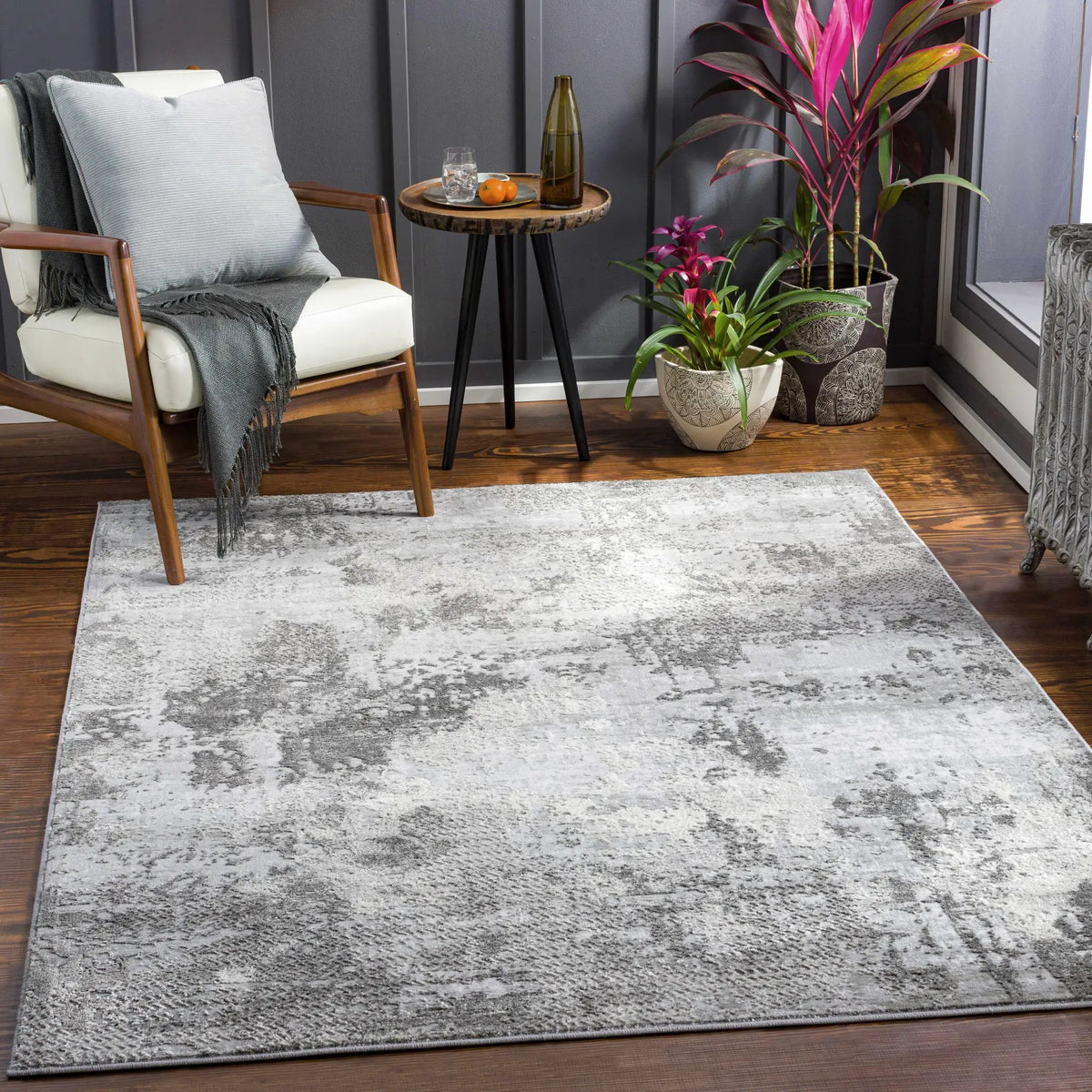 Kapsabet Area Rug - Clearance, installed in a room