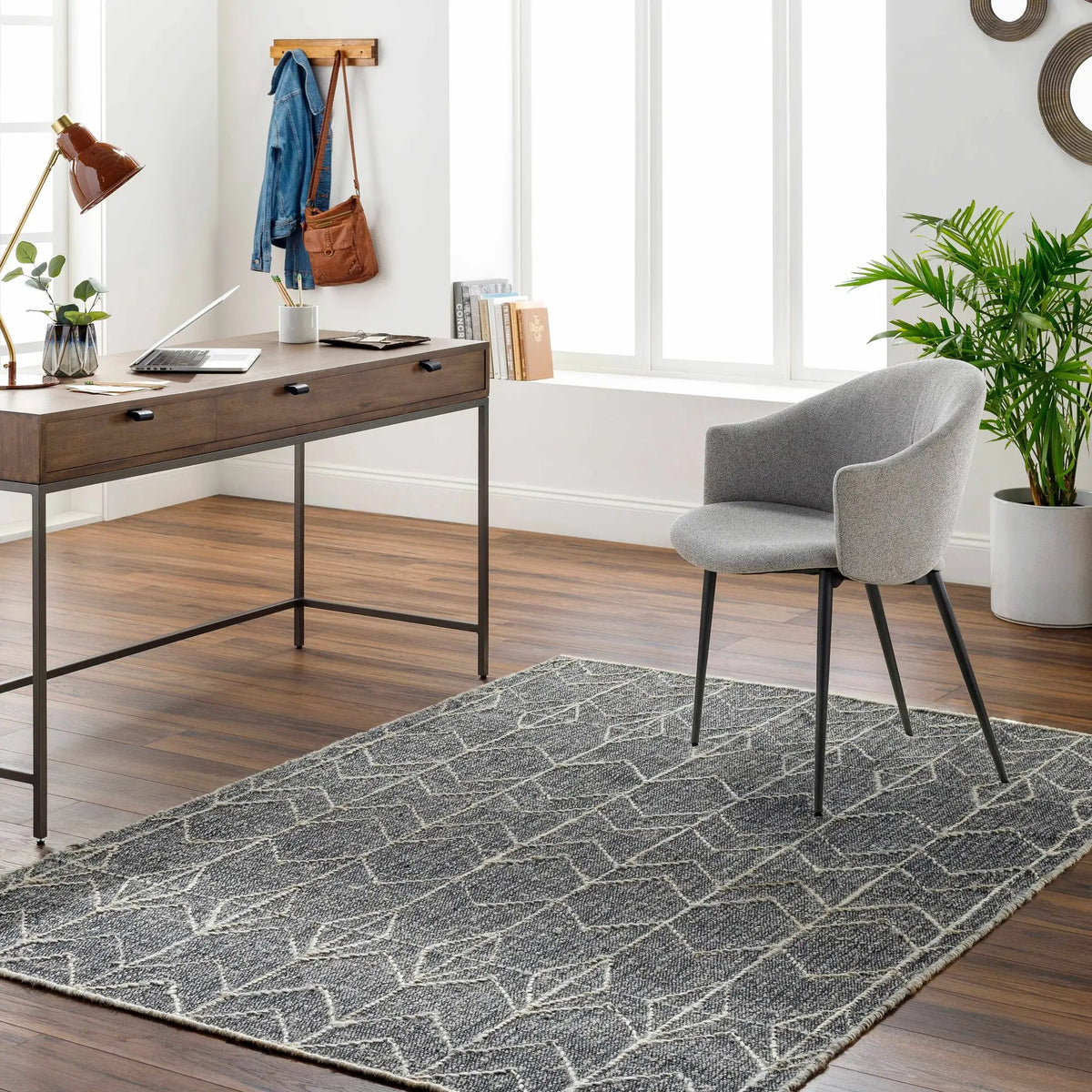 Kate Area Rug - Clearance, installed in a room