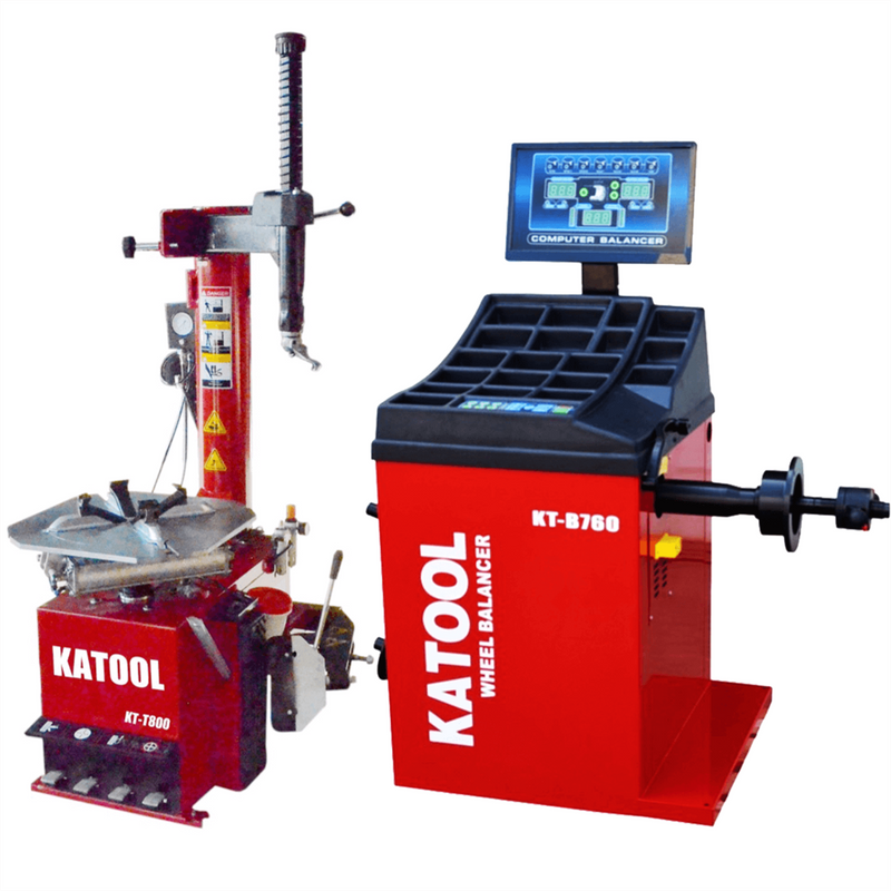Katool KT-T800 Tire Changer & KT-B760 Wheel Balancer Combo by Chery Industrial