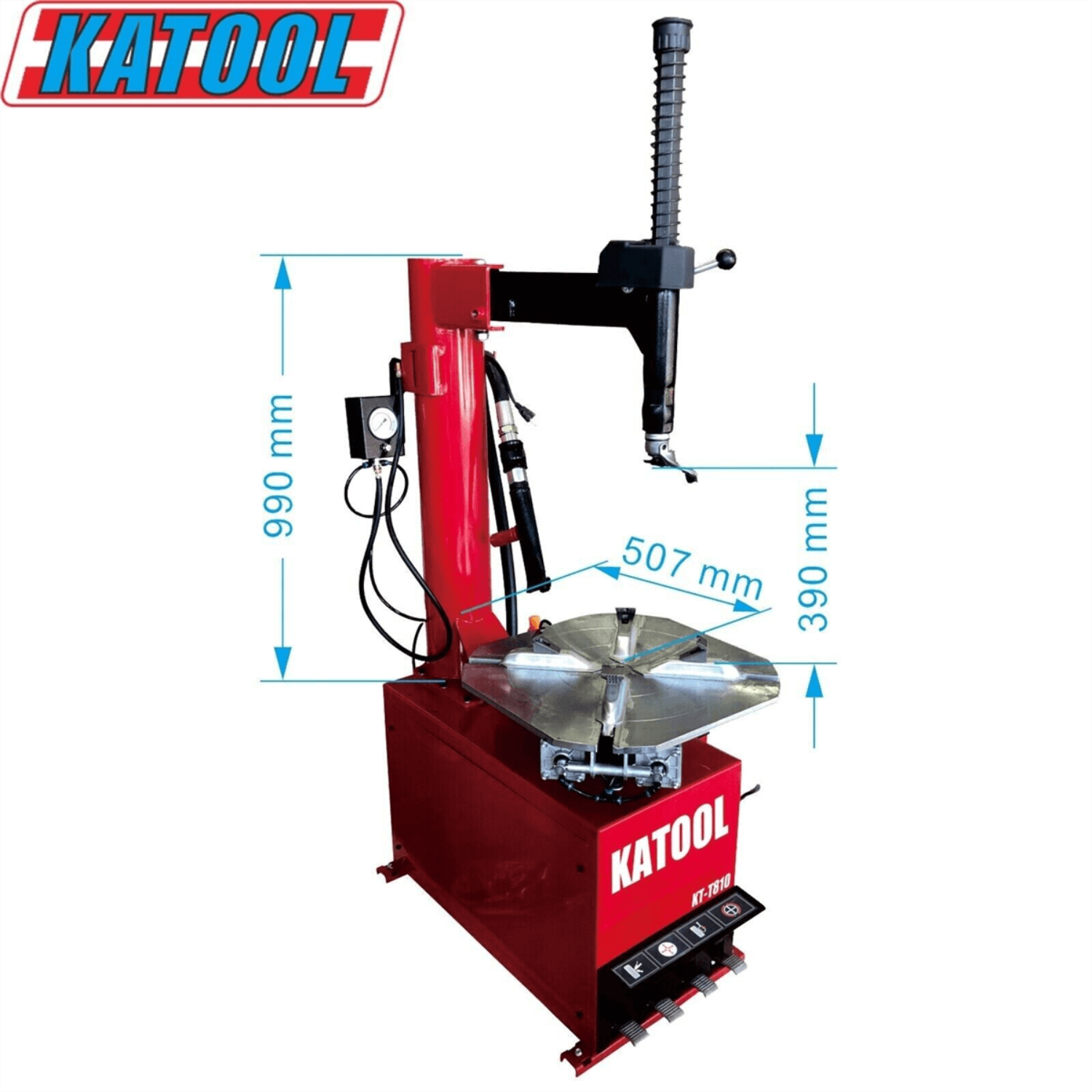 Katool KT-T810 Tire Changer & KT-B760 Wheel Balancer Combo by Chery Industrial