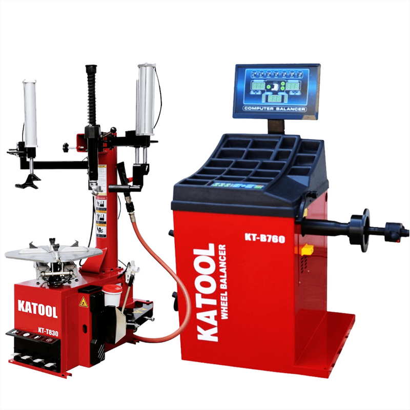 Katool KT-T830 Tire Changer & KT-B760 Wheel Balancer Combo by Chery Industrial