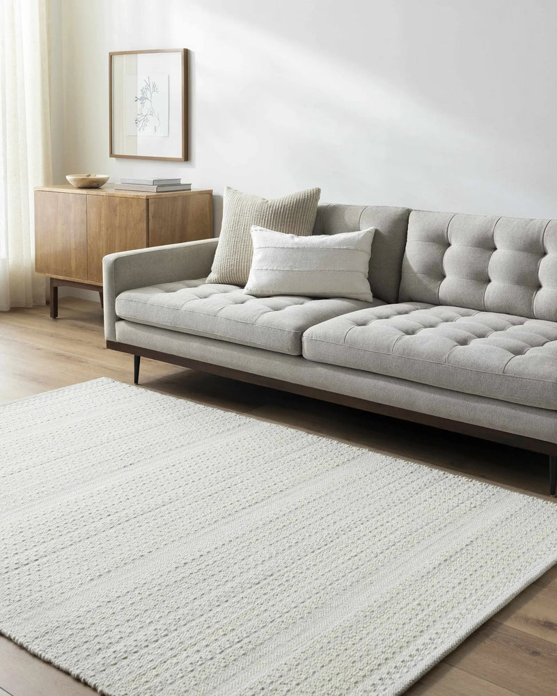 Kendi Light Slate Area Rug - Clearance by Boutique Rugs