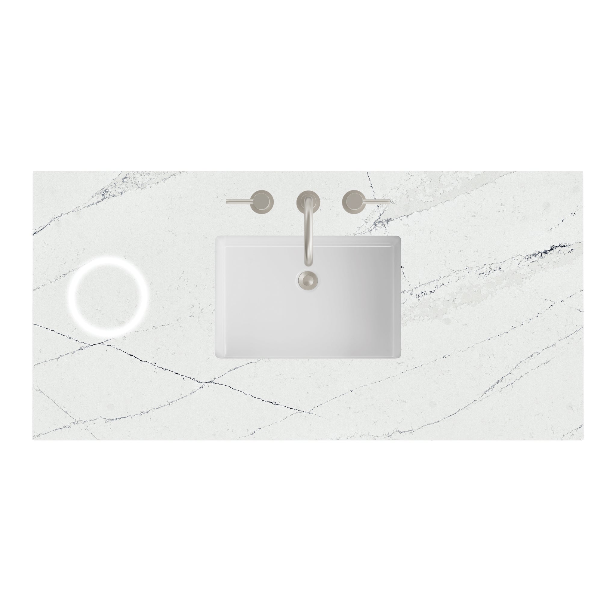 James Martin 48" Single Vanity Top with Ethereal Noctis (FreePower) countertop