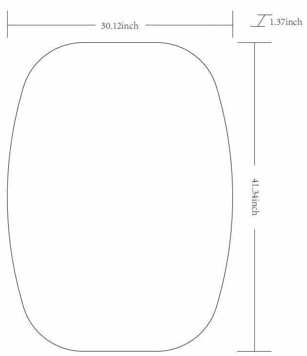 Kopparberg Gold Frame Round Mirror by Boutique Rugs