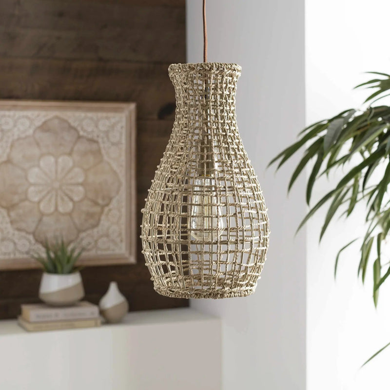 Kealakekua Black Metal Ceiling Lighting - Clearance by Boutique Rugs