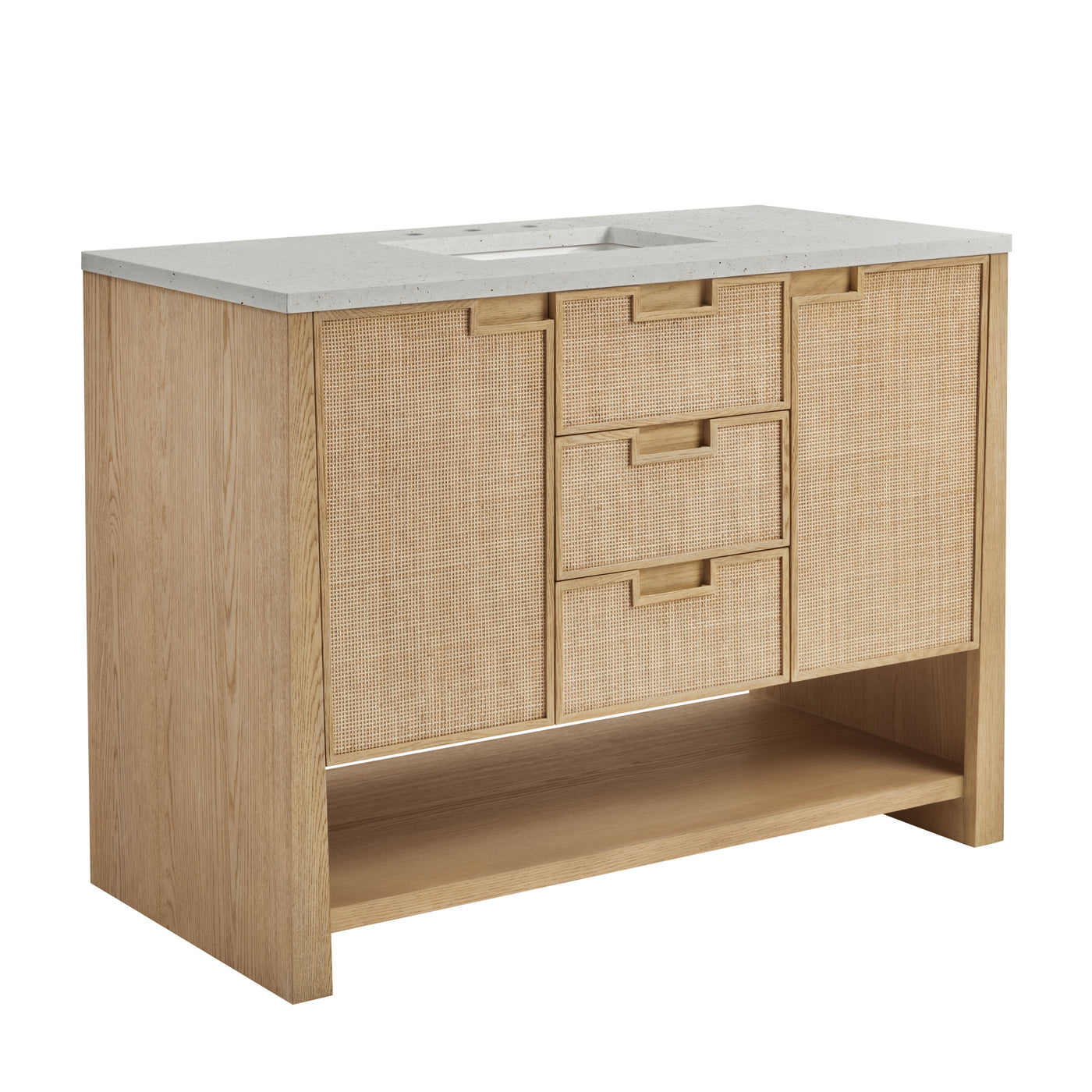 James Martin Solene 48" Single Bathroom Vanity, Seaside Oak, view 27
