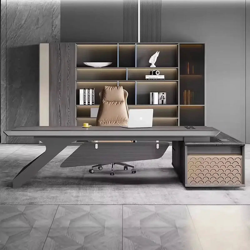 Krosno · Modern L-Shaped Executive Desk by Arc Grove