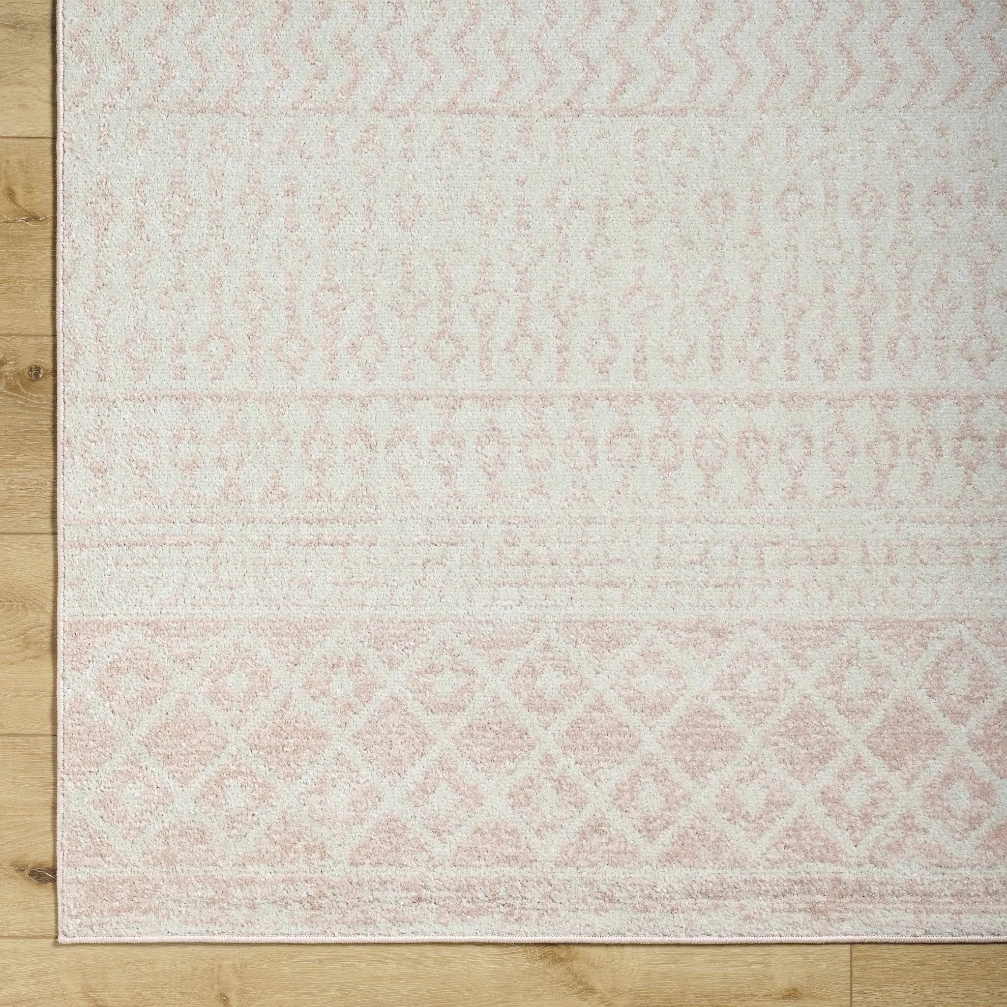 Constantin Blush Area Rug - Clearance by Boutique Rugs
