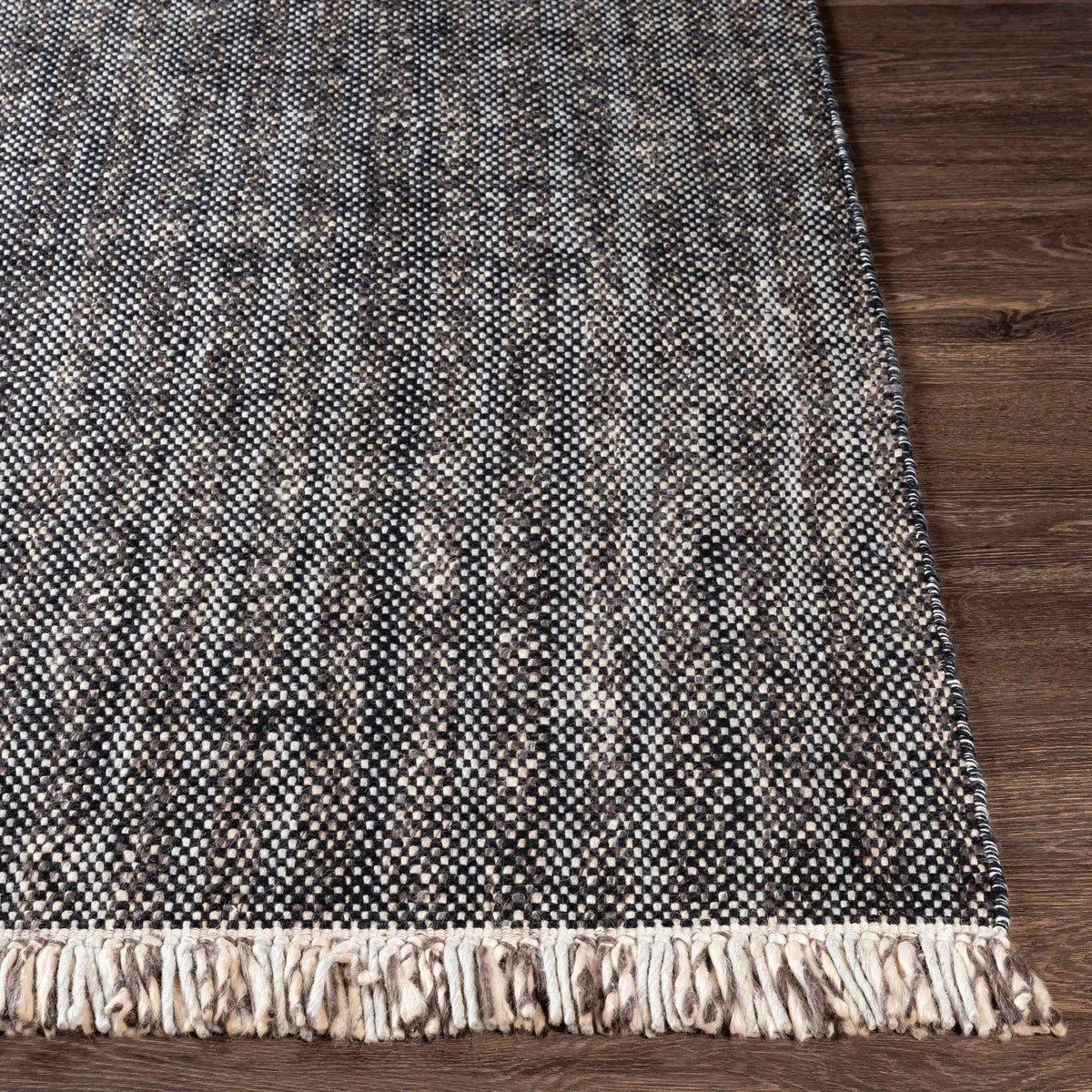 Kenora Charcoal Wool Area Rug - Clearance, photo 3 of 9