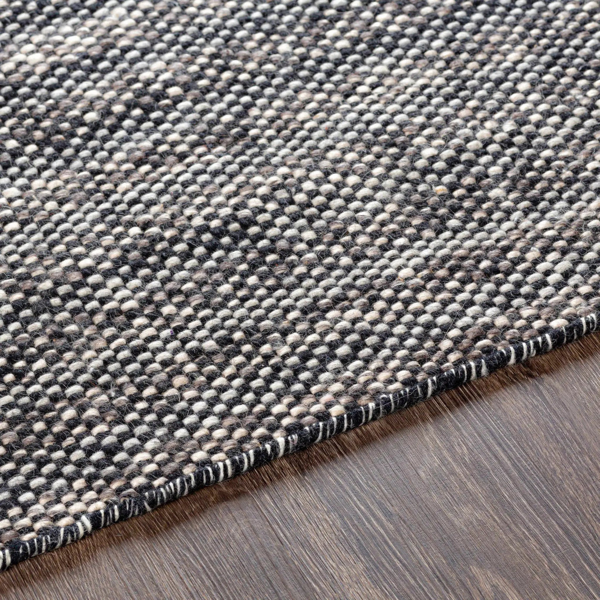 Kenora Charcoal Wool Area Rug - Clearance, photo 5 of 9