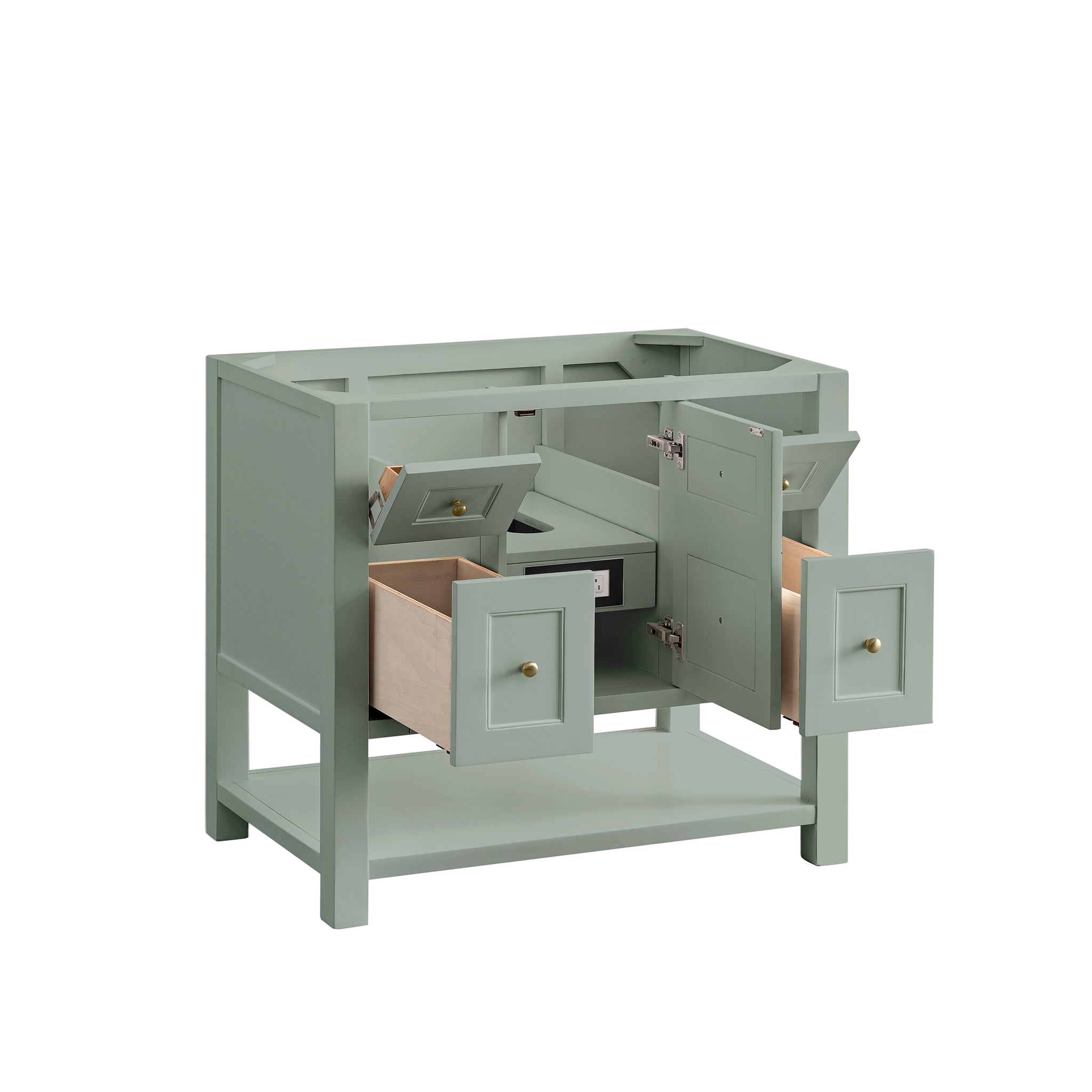 James Martin Breckenridge 36" Single Bathroom Vanity, Smokey Celadon, view 16