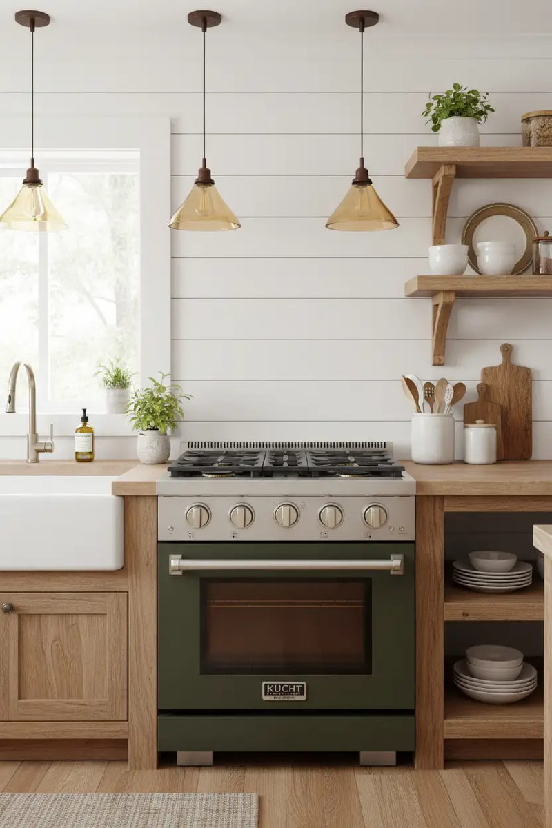 Kucht 30" Freestanding Professional Gas Range Liquid Propane KFX3000X/LP-G by Farmhouse Kitchen and Bath