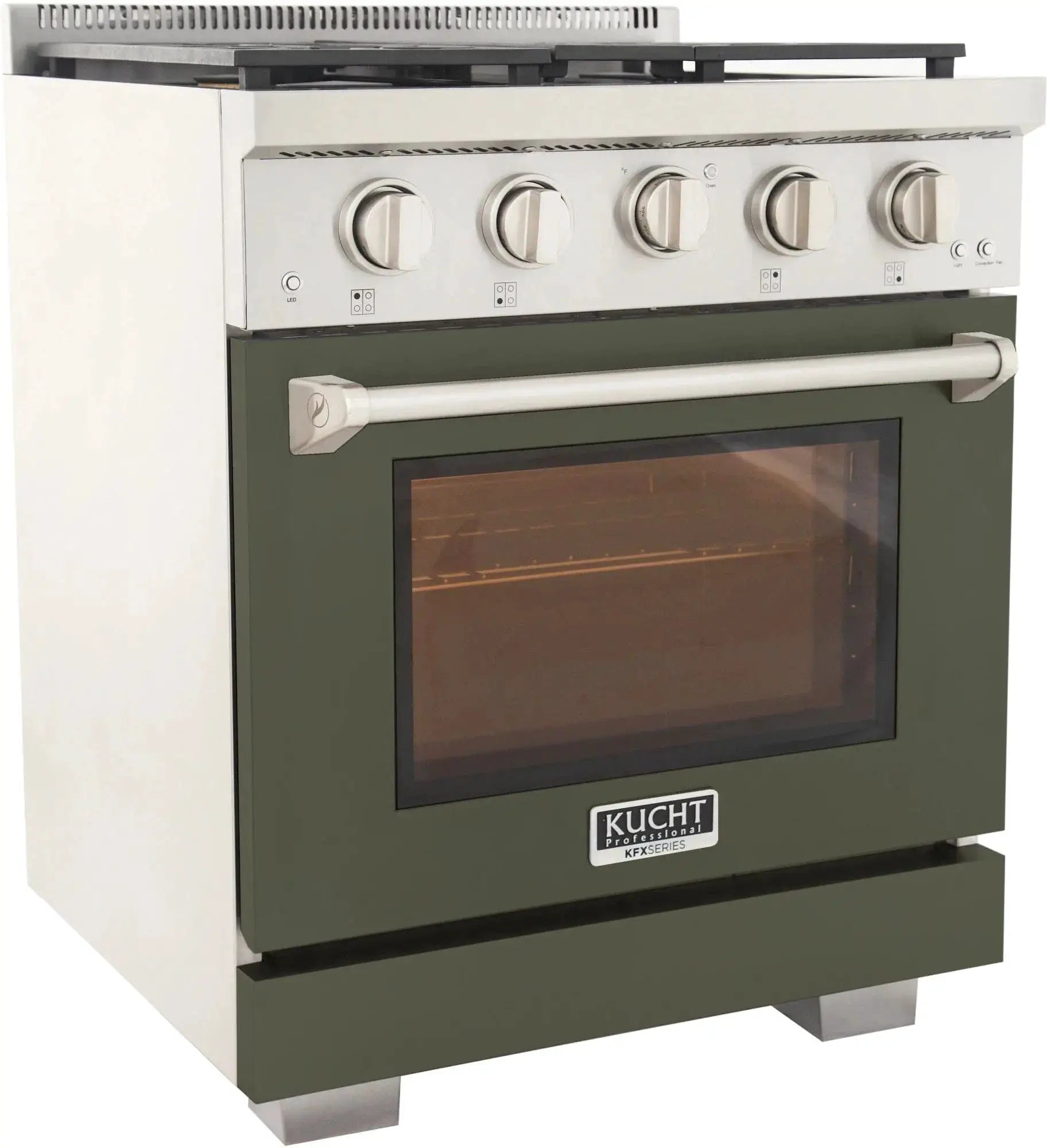 Kucht 30" Freestanding Professional Gas Range KFX3000X-G by Farmhouse Kitchen and Bath